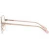 imageCoach Womens Hc5155 Hexagonal Prescription Eyewear FramesShiny Rose GoldDemo Lens