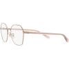 imageCoach Womens Hc5155 Hexagonal Prescription Eyewear FramesShiny Rose GoldDemo Lens
