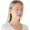imageCoach Womens Hc5155 Hexagonal Prescription Eyewear FramesShiny Rose GoldDemo Lens