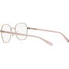 imageCoach Womens Hc5155 Hexagonal Prescription Eyewear FramesShiny Rose GoldDemo Lens