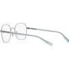imageCoach Womens Hc5155 Hexagonal Prescription Eyewear FramesShiny SilverDemo Lens