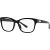 imageCoach Womens Hc6197u Universal Fit Square Prescription Eyewear FramesBlackDemo Lens