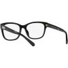 imageCoach Womens Hc6197u Universal Fit Square Prescription Eyewear FramesBlackDemo Lens