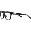 imageCoach Womens Hc6197u Universal Fit Square Prescription Eyewear FramesBlackDemo Lens