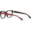 imageCoach Womens Hc6197u Universal Fit Square Prescription Eyewear FramesDark TortoiseDemo Lens