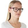imageCoach Womens Hc6197u Universal Fit Square Prescription Eyewear FramesDark TortoiseDemo Lens