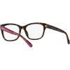 imageCoach Womens Hc6197u Universal Fit Square Prescription Eyewear FramesDark TortoiseDemo Lens