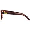 imageCoach Womens Hc6197u Universal Fit Square Prescription Eyewear FramesPearlescent Amber TortoiseDemo Lens