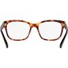 imageCoach Womens Hc6197u Universal Fit Square Prescription Eyewear FramesPearlescent Amber TortoiseDemo Lens