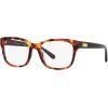 imageCoach Womens Hc6197u Universal Fit Square Prescription Eyewear FramesPearlescent Amber TortoiseDemo Lens