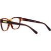 imageCoach Womens Hc6197u Universal Fit Square Prescription Eyewear FramesPearlescent Amber TortoiseDemo Lens