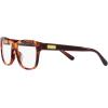 imageCoach Womens Hc6197u Universal Fit Square Prescription Eyewear FramesPearlescent Amber TortoiseDemo Lens