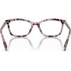 imageCoach Womens Hc6219u Universal Fit Rectangular Prescription Eyewear FramesIris TortoiseDemo Lens