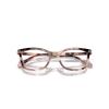 imageCoach Womens Hc6219u Universal Fit Rectangular Prescription Eyewear FramesRose Pearl TortoiseDemo Lens
