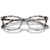 imageCoach Womens Hc6219u Universal Fit Rectangular Prescription Eyewear FramesSeaglass TortoiseDemo Lens