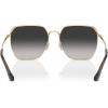 imageCoach Womens Hc7165d Square SunglassesShiny Light GoldGrey Gradient