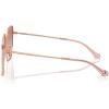 imageCoach Womens Hc7165d Square SunglassesShiny Rose GoldBurgundy Gradient