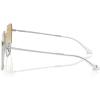 imageCoach Womens Hc7165d Square SunglassesShiny SilverYellow Clear Gradient
