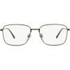 imageCOACH Mens HC5150t Square Prescription Eyewear FramesAntique Gold TitaniumDemo Lens