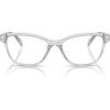 imageCOACH Womens Hc6243f Low Bridge Fit Square Prescription Eyewear FramesTransparent DoveDemo Lens
