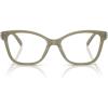imageCOACH Womens Hc6246u Maxi C Hardware Universal Fit Butterfly Prescription Eyewear FramesMilky MossDemo Lens