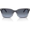imageCoach Mens Hc8398u Universal Fit Square SunglassesBlue GradientSmoke Blue Gradient