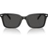 imageCoach Mens Hc8398u Universal Fit Square SunglassesTransparent Dark GreyGrey Solid
