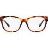 imageCoach Womens Hc6197u Universal Fit Square Prescription Eyewear FramesPearlescent Amber TortoiseDemo Lens