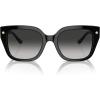 imageCoach Womens Hc8392u Universal Fit Square SunglassesBlackGrey Gradient
