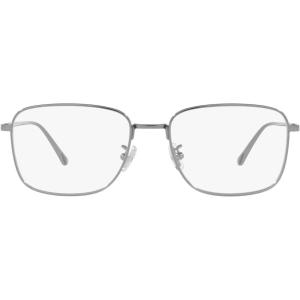 imageCOACH Mens HC5150t Square Prescription Eyewear FramesGunmetal TitaniumDemo Lens