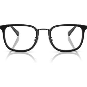 imageCOACH Mens Hc5177 Square Prescription Eyewear FramesBlackDemo Lens