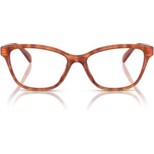 imageCOACH Womens Hc6243f Low Bridge Fit Square Prescription Eyewear FramesCaramel TortoiseDemo Lens
