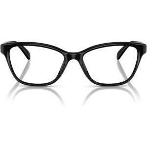 imageCOACH Womens Hc6243u Sculpted C Hardware Universal Fit Square Prescription Eyewear FramesBlackDemo Lens