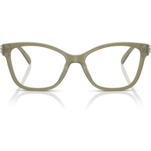 imageCOACH Womens Hc6246u Maxi C Hardware Universal Fit Butterfly Prescription Eyewear FramesMilky MossDemo Lens
