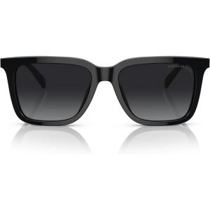 imageCoach Mens Hc8385u Universal Fit Square SunglassesBlackGrey Gradient Polarized