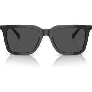 imageCoach Mens Hc8385u Universal Fit Square SunglassesTransparent Dark GreyGrey Solid