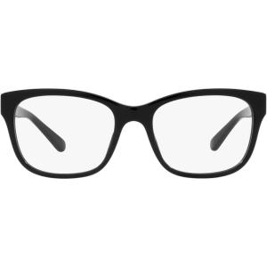 imageCoach Womens Hc6197u Universal Fit Square Prescription Eyewear FramesBlackDemo Lens