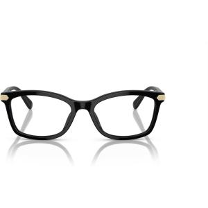imageCoach Womens Hc6219u Universal Fit Rectangular Prescription Eyewear FramesBlackDemo Lens