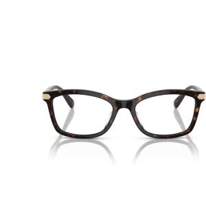 imageCoach Womens Hc6219u Universal Fit Rectangular Prescription Eyewear FramesDark TortoiseDemo Lens