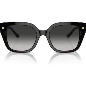 imageCoach Womens Hc8392u Universal Fit Square SunglassesBlackGrey Gradient