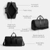 imageCOACH Mens Gotham Duffle 45 CRYCarryOnBlack