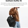 imageCOACH Mens Gotham Duffle 45 CRYCarryOnBlack
