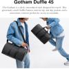 imageCOACH Mens Gotham Duffle 45 CRYCarryOnCharcoal Signature