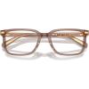 imageCOACH Mens HC6239U Universal Fit Square Prescription Eyewear Frames Transparent PecanDemo Lens 55 mm