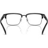 imageCOACH Mens Hc6253 Rivet Square Prescription Eyewear FramesBlackDemo Lens