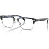 imageCOACH Mens Hc6253 Rivet Square Prescription Eyewear FramesBlue TortoiseDemo Lens
