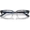 imageCOACH Mens Hc6253 Rivet Square Prescription Eyewear FramesBlue TortoiseDemo Lens