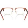 imageCOACH Mens Hc6253 Rivet Square Prescription Eyewear FramesCaramel TortoiseDemo Lens
