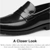 imageCOACH Mens Reagan Penny Loafer Black 11
