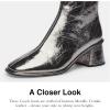 imageCOACH Womens Gigi Bootie Uniform Dress ShoeAnthracite